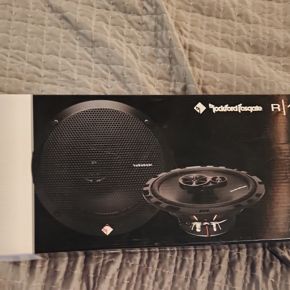 Rockford Fosgate Black Portable Speaker with Superior Sound